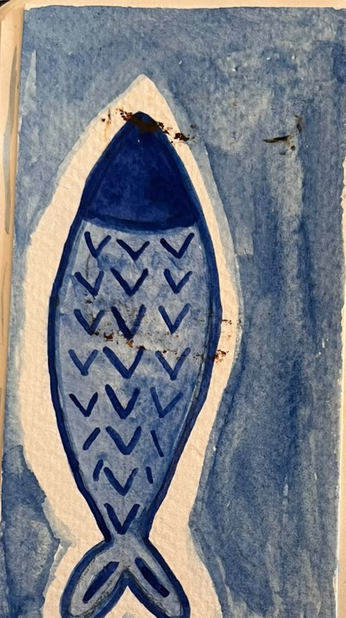 fish sketch